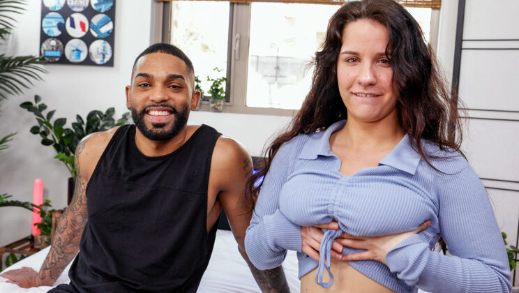 [HotGuysFuck] - James Harp and Curvy Mila Nova's Hot Interview - Mila Nova - James Harp