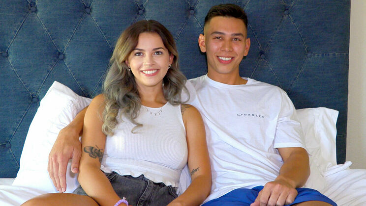 [HotGuysFuck] - Teen Sluts Bella Luna & Christian Parker Get Dirty in Interview - Bella Luna - Christian Parker
