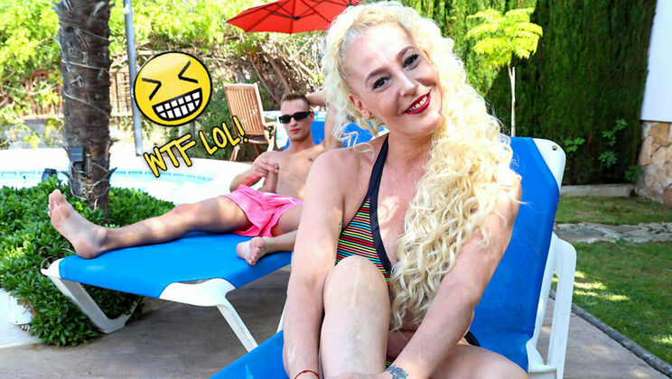 [Grandmams] - Blonde Mature Woman Loves Deepthroat