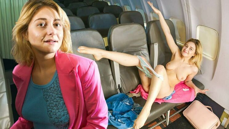 Blonde and Beautiful: Alexis Flies Solo