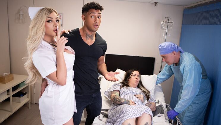 [TransAngels] - Enhanced Body Nurse Gets Anal Sex - Kenzo Alvarez - Angellica Good