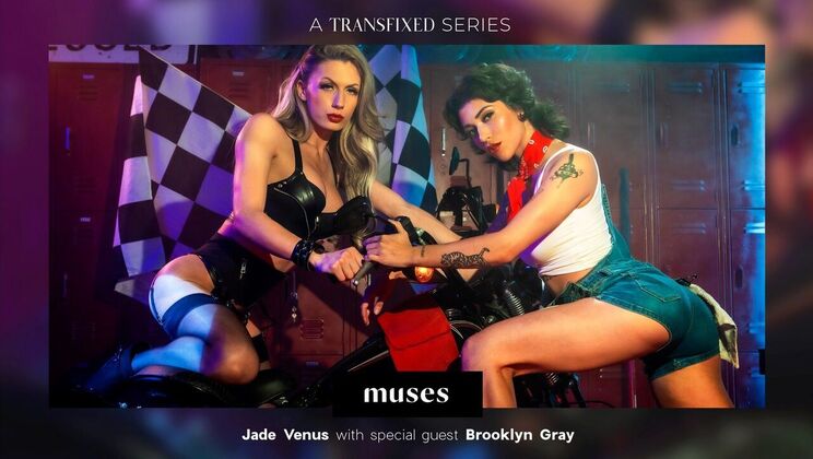 [AdultTime] - Venus Jade Stockinged and Fucked - Brooklyn Gray - Jade Venus