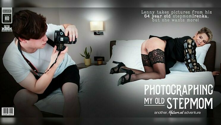 [Mature.nl] - Mature Stepmom Teaches Young Step Son a Sex Lesson - Irenka - Lenny Yankee