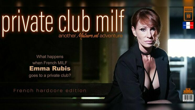 [Mature.nl] - Wet and Wild: Emma Rubis' Hardcore Sex in a Private Club