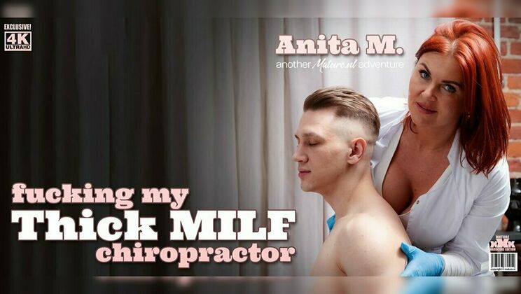 [Mature.nl] - Anita, The Hot Chiropractor, Has A Big Tit Fucking