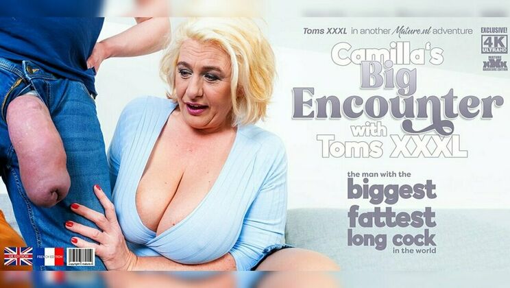 [Mature.nl] - Camilla Creampie and Toms XXXL's Kissing and Fucking in Cowgirl - Toms XXXL - Camilla Creampie (EU)