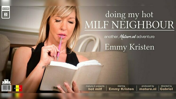 Blonde Cougar Emmy Kristen Enjoys Sucking and Fucking