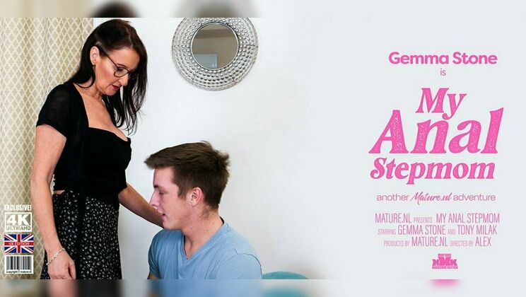 [Mature.nl] - Stepmom Gemma's Shaved Pussy and Anal Play - Tony Milak - Gemma Stone (EU)