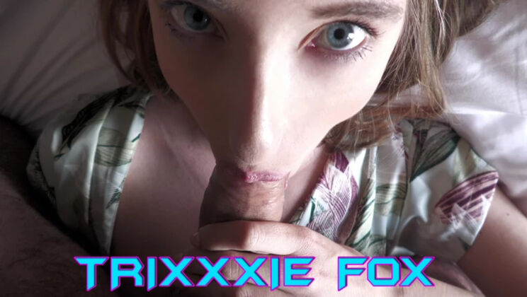 [WakeupnFuck] - Trixxxie Fox's Hotel Room Threesome