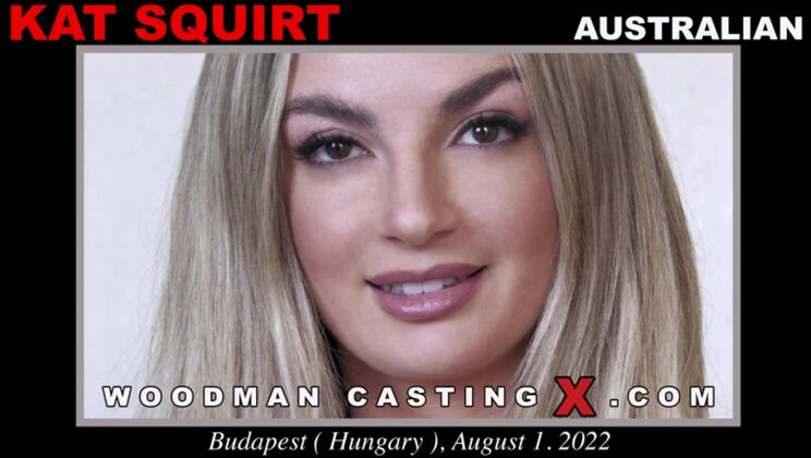 [WoodmanCasting] - Squirt Goddess Kat in Tattooed Temptress Casting