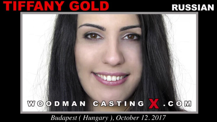 [WoodmanCasting] - Petite Tiffany Gold's Shaved Pussy Casting