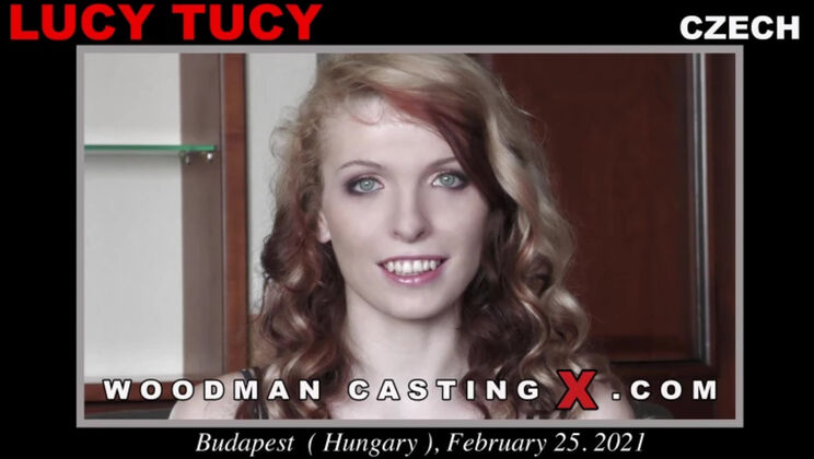 Shaved Brunette Lucy Tucy Gets Spanked