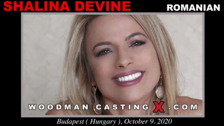[WoodmanCasting] - Shalina Devine: Big Tits and Deepthroat Action