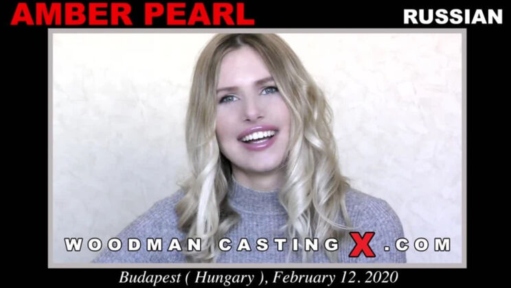 [WoodmanCasting] - Amber Pearl's Hotel Room Seduction - Amber Pearl