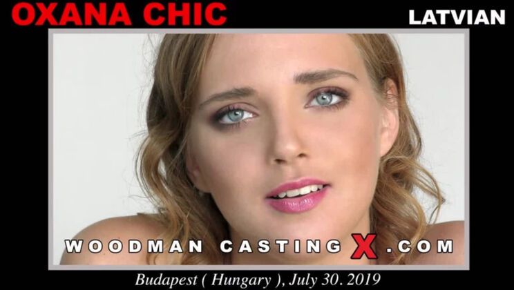 [WoodmanCasting] - Cumshot with Oxana Chic in Hotel