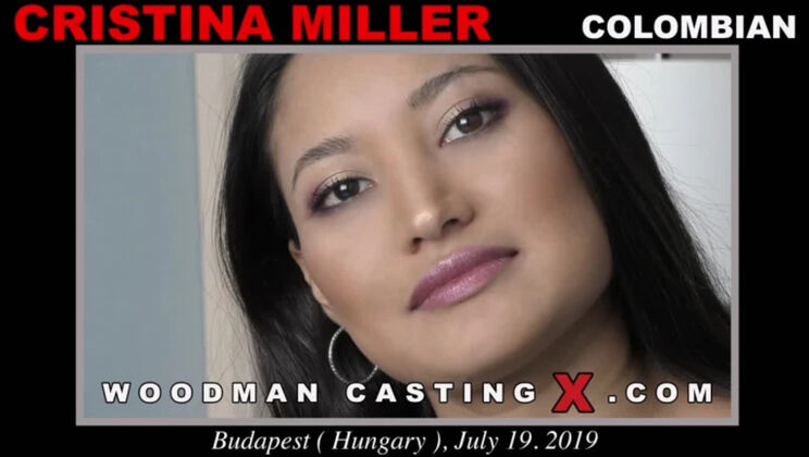 [WoodmanCasting] - Cristina Miller Does a Tanned Striptease