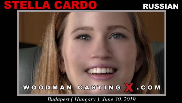 [WoodmanCasting] - Stella Cardo Gives a Blowjob - Stella Cardo