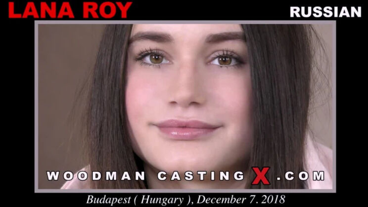 [WoodmanCasting] - Skinny Teen Lana Roy Gets Spanked