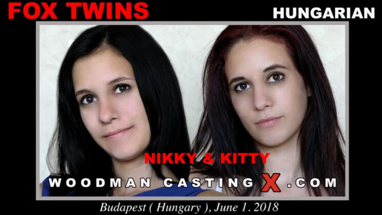 [WoodmanCasting] - Foxy Teen Twins Get Dirty in Hotel