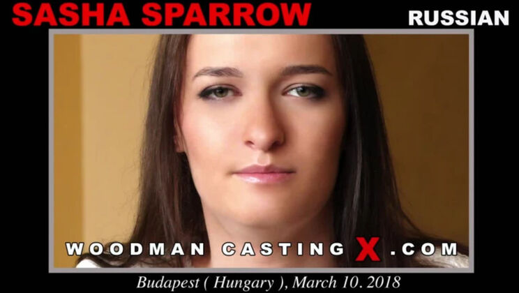 [WoodmanCasting] - Sasha Sparrow's Deepthroat and Cumshot - Sasha Sparrow
