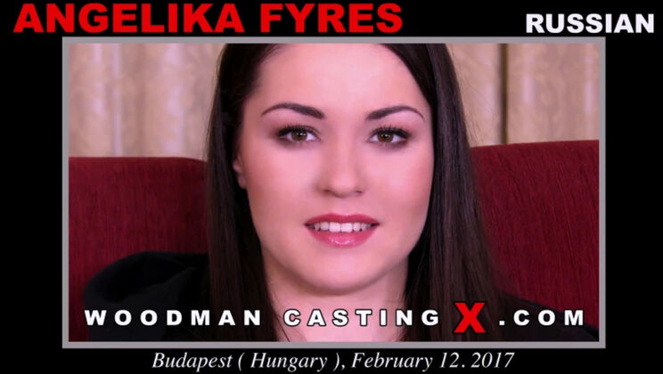 [WoodmanCasting] - Angelika Fyres Tattooed Petite Pussy Licking - Angelika Fyres