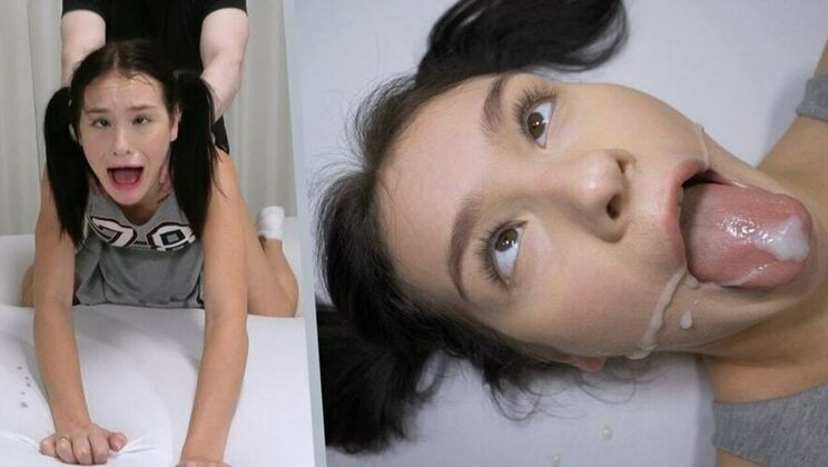 [PornForce] - Shaved Brunette Teen Matty Abused - Hardcore Cum Swallowing - Matty - Butt Spencer