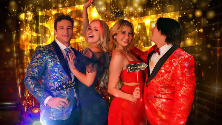 [SisSwap] - Party Girls and Deepthroat Fun at Home - Jayden Marcos - Khloe Kingsley - Stella Luxx - Axel Haze