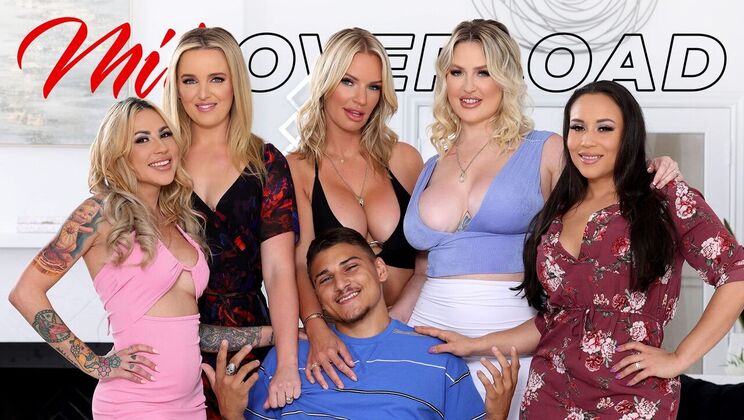 [MILFOverload] - Ball Play Overload - Rachael Cavalli - Carmela Clutch - Charlie Forde - Jenna Starr - Victor Ray - Mayara Lopes