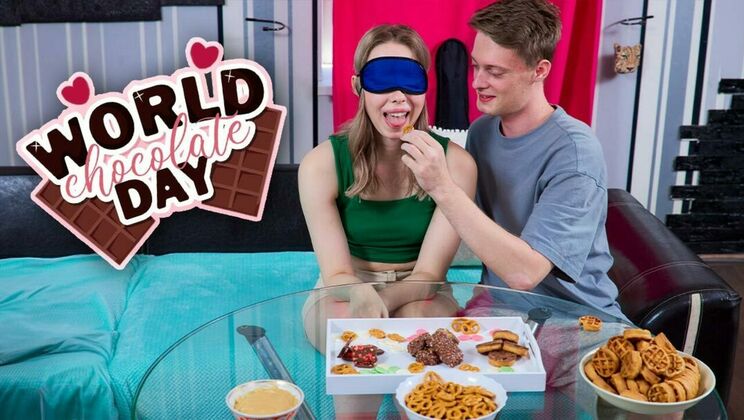 [ClubSweethearts] - Cumshot Teen Blindfold Day