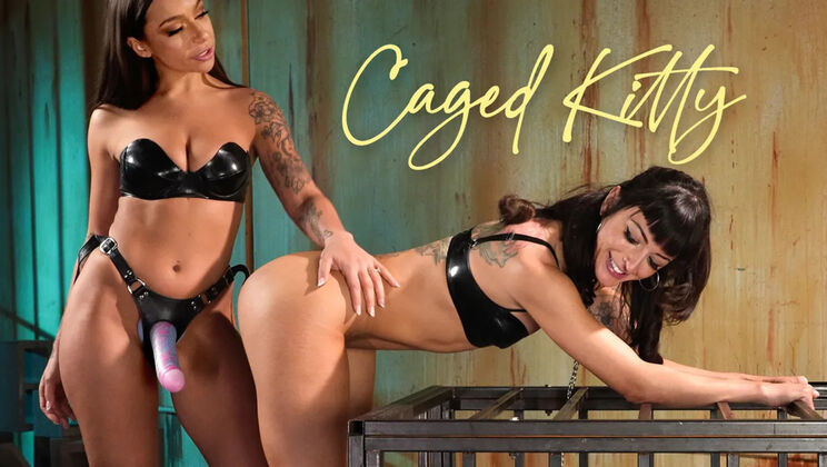 [EverythingButt(Kink)] - Strapped and Caged: Charlie Valentine's Night with April Olsen - April Olsen - Charlie Valentine