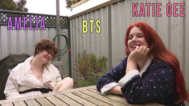 [GirlsOutWest] - Amelia & Katie Gee - Behind the Scenes: Hairy Antics - Katie Gee - Amelia P