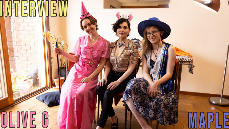 [GirlsOutWest] - Aussie Stars Maple and Olive G Talk Shop - Olive G - Maple