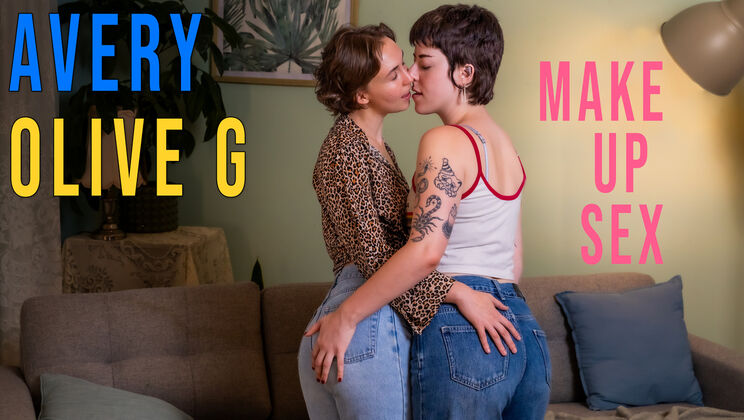 [GirlsOutWest] - Avery & Olive G - Hairy Lesbian Play - Avery - Olive G