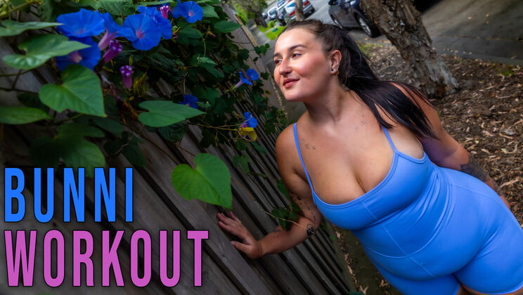 [GirlsOutWest] - Bunni Gets Fit and Dirty - Bunni