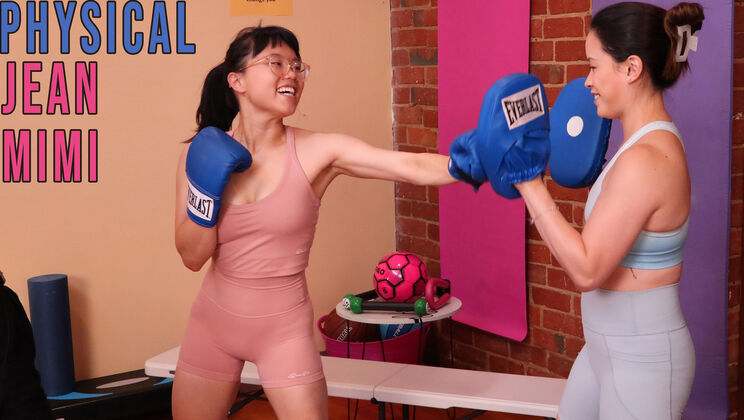 [GirlsOutWest] - Asian Jean & Mimi Get Physical - Jean - Mimi P