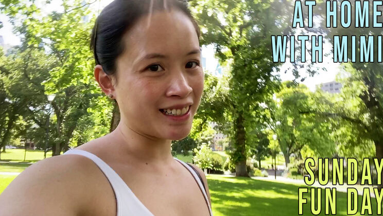 [GirlsOutWest] - Mimi P Shaved and Playing Solo - Mimi P