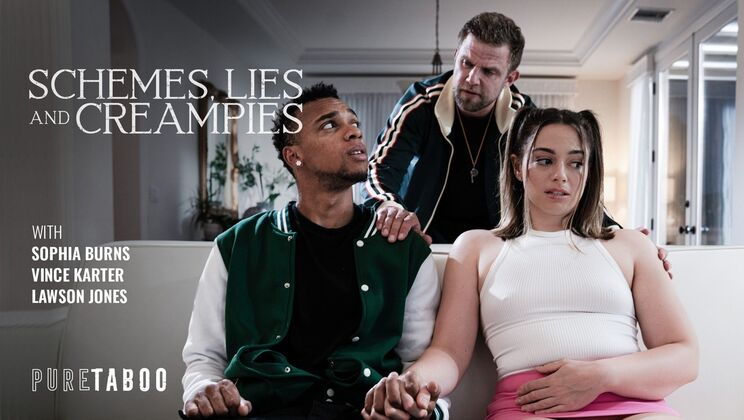 [PureTaboo] - Big Cock Creampie: A Young Encounter - Vince Karter - Sophia Burns - Lawson Jones