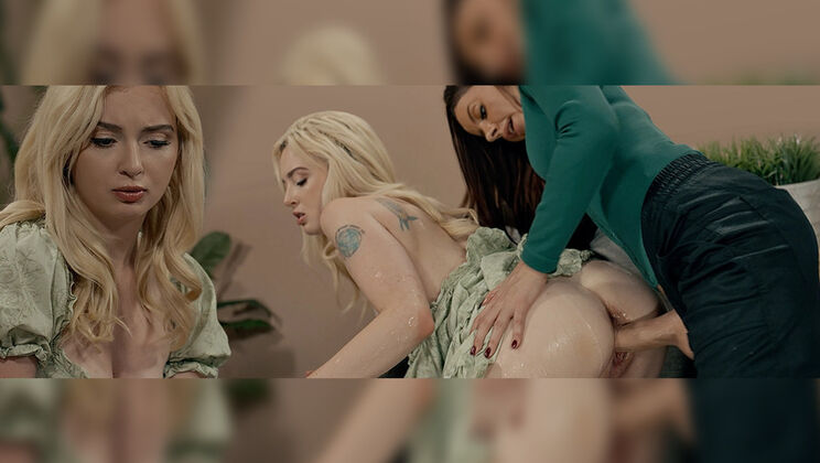 [FutanariXXX] - Futa Transformation: From Boobs to Blowjob - Lexi Lore - Vanna Bardot