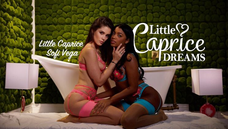 [CapriceDivas] - Colombian and Czech Lesbians in Lingerie - Sofi Vega - LittleCaprice