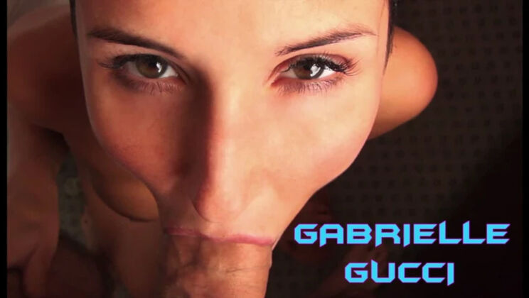 [WakeupnFuck] - Tattooed Brunette Gabrielle Gucci Loves Pussy - Gabrielle Gucci