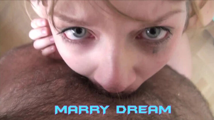 [WakeupnFuck] - Marry's Blowjob and Blonde Hair