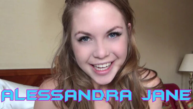 [WakeupnFuck] - Gaping and Striptease with Alessandra Jane - Alessandra Jane