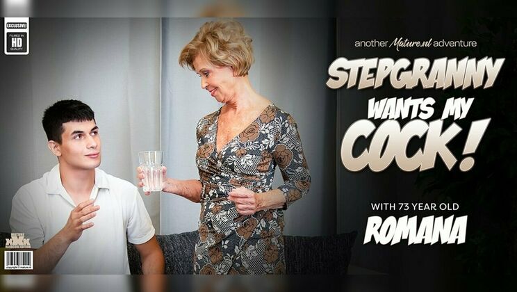 [Mature.nl] - 73yo Granny Romana's Wild Ride with 21yo Toyboy Bruno