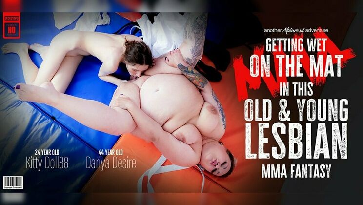 [Mature.nl] - Face Sitting and 69: Lesbian Sex with Dariya and Kitty - Kitty Doll88 - Dariya Desire