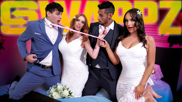 [MomSwap] - Bride Gets DP’d by Stepmom & Groom - Wedding Day Secret - Teal Conrad - Kai Jaxon - Mike Skywalker - Jessica Aaren