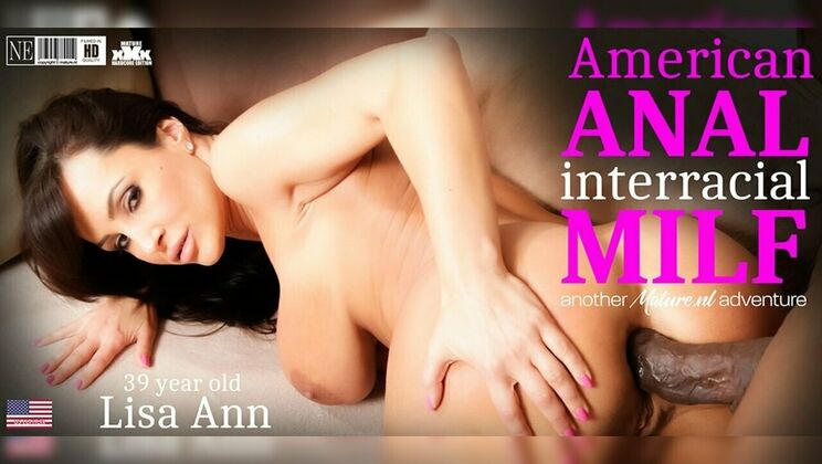 [Mature.nl] - Interracial anal sex with busty MILF Lisa Ann