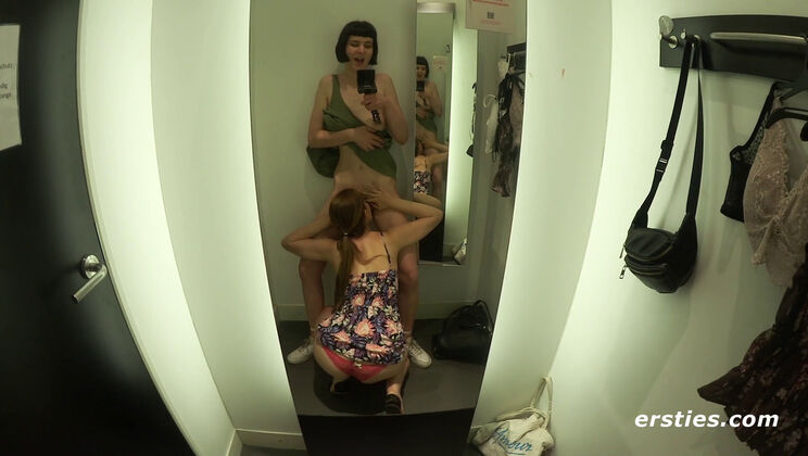 Hot August Nights with Exhibitionist Girls Delfine & Sally