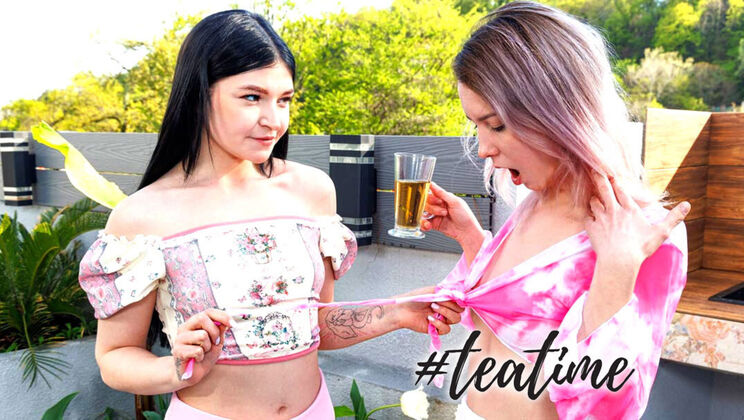 [ClubSweethearts] - Alice Paradise & Virgin Butterfly - Cute Small Tits Lesbian Play - Alice Paradise - Virgin Butterfly