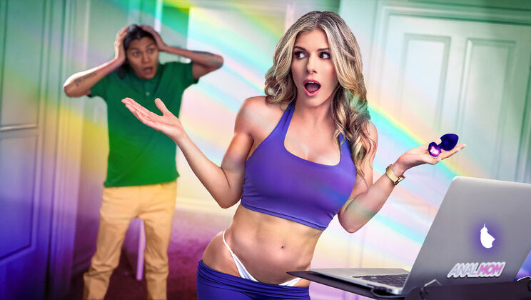 [AnalMom] - Oiled Up Cory Chase Gets Rough Anal from Stepson - Cory Chase - Donatello Devine