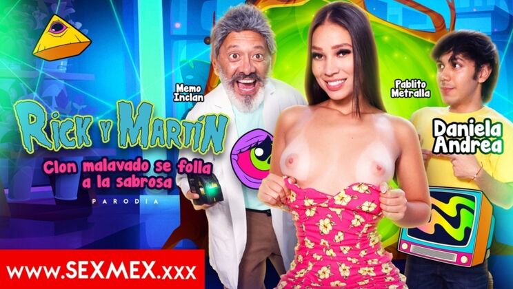 [SEXMEX] - Sexy Outfit Torn Off Before Rough Sex - Daniela Andrea